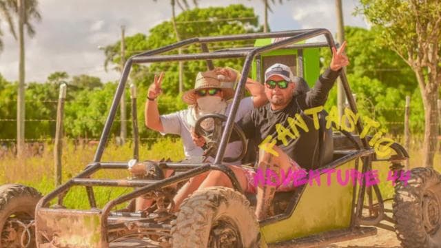 Von Bávaro: Buggy-Tour zum Macao Beach und Cenote — Guided tour and outdoor activity