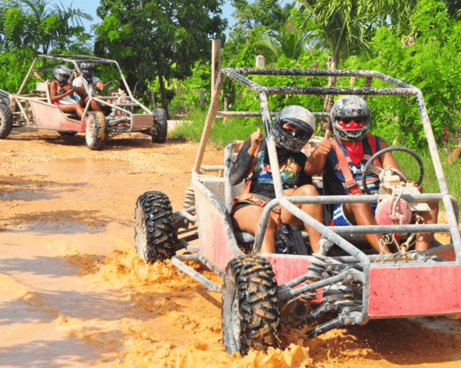 Dune Buggies Beach Macao with Cenote and Typical House — Guided tour and outdoor activity