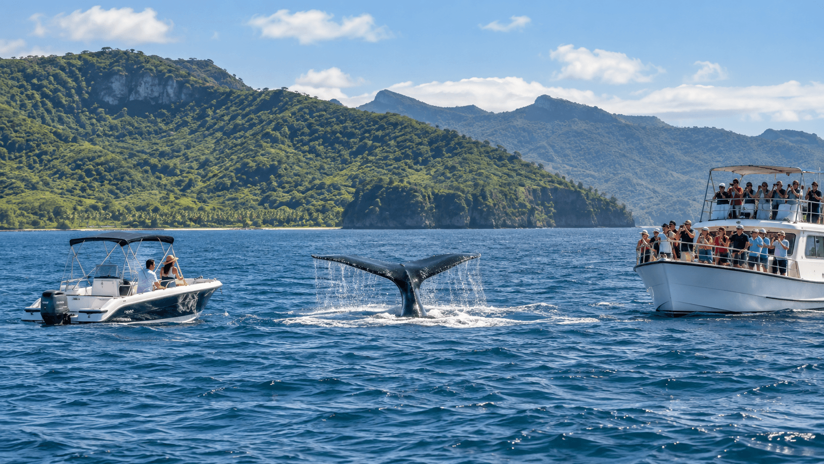 Soukromé vs skupinové sledování velryb v Samaná: Co je lepší? - Samana Whale Watching Tour Guide