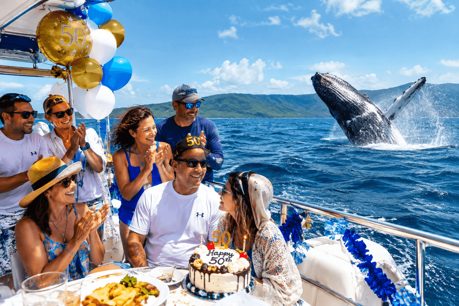 Samaná Walbeobachtung & Geburtstags-Bootstour | 2026 Erfahrung - Samana Whale Watching Tour Guide