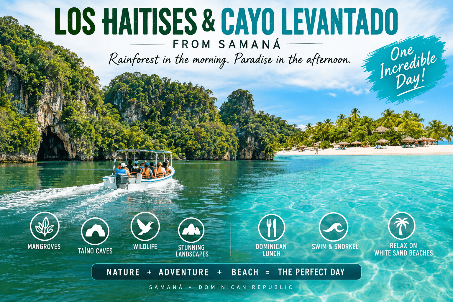 Los Haitises & Cayo Levantado from Samaná: Tour Guide 2026 - Samana Whale Watching Tour Guide